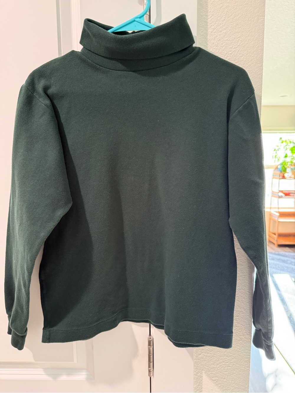 Vintage Pendleton- women’s  Dark Green Turtleneck Sweater